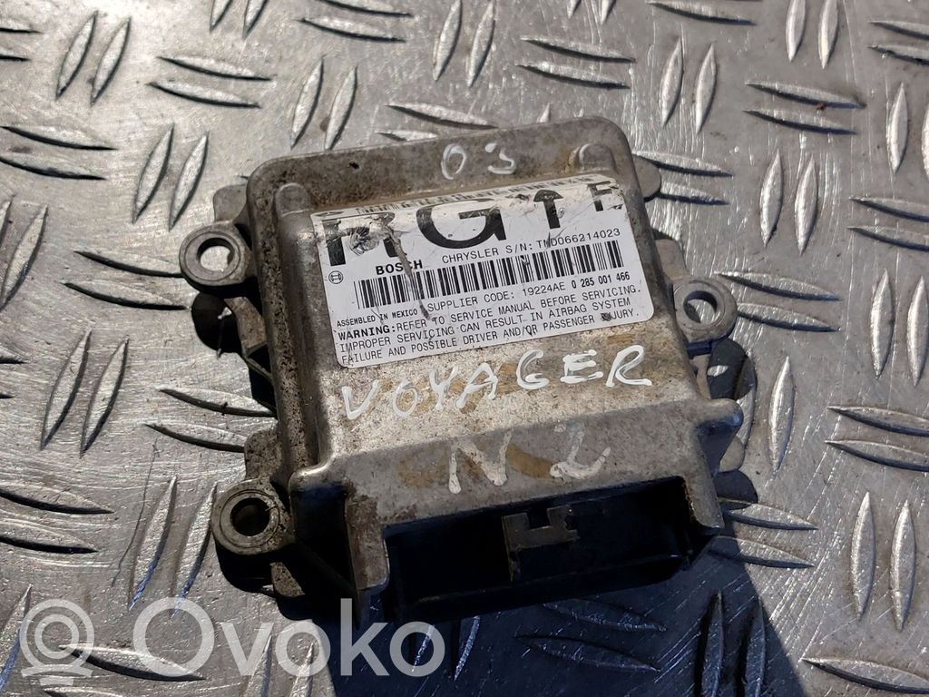 Chrysler Voyager Airbag control unit/module 