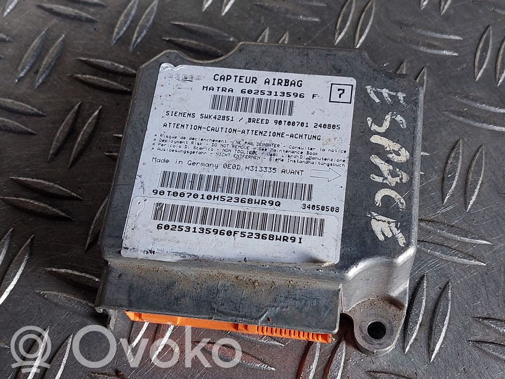 Renault Espace III Airbag control unit/module 