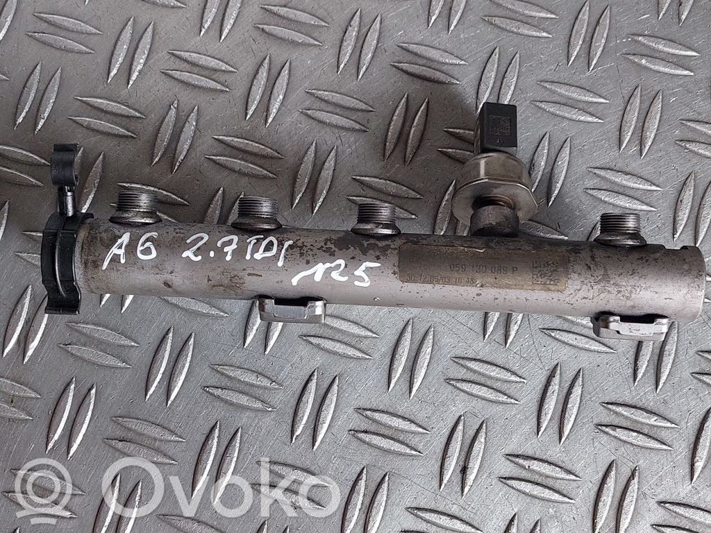 Audi A6 S6 C6 4F Fuel main line pipe 