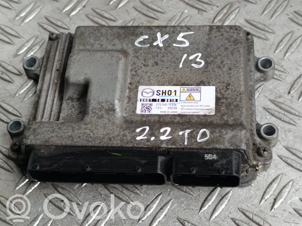 Engine control unit/module   SH0118881R,2757005306,K4238,SU01