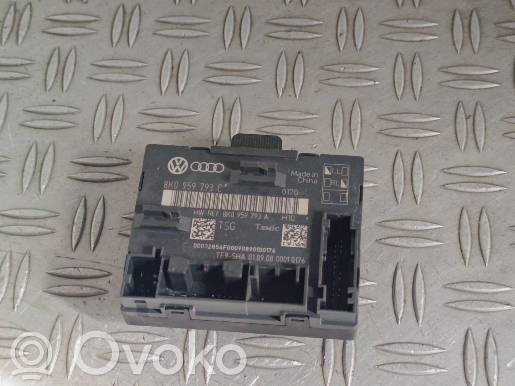 Audi A4 S4 B8 8K Door control unit/module 