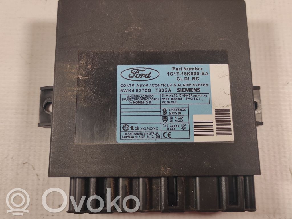 Alarm control unit/module   1C1T15K600BA