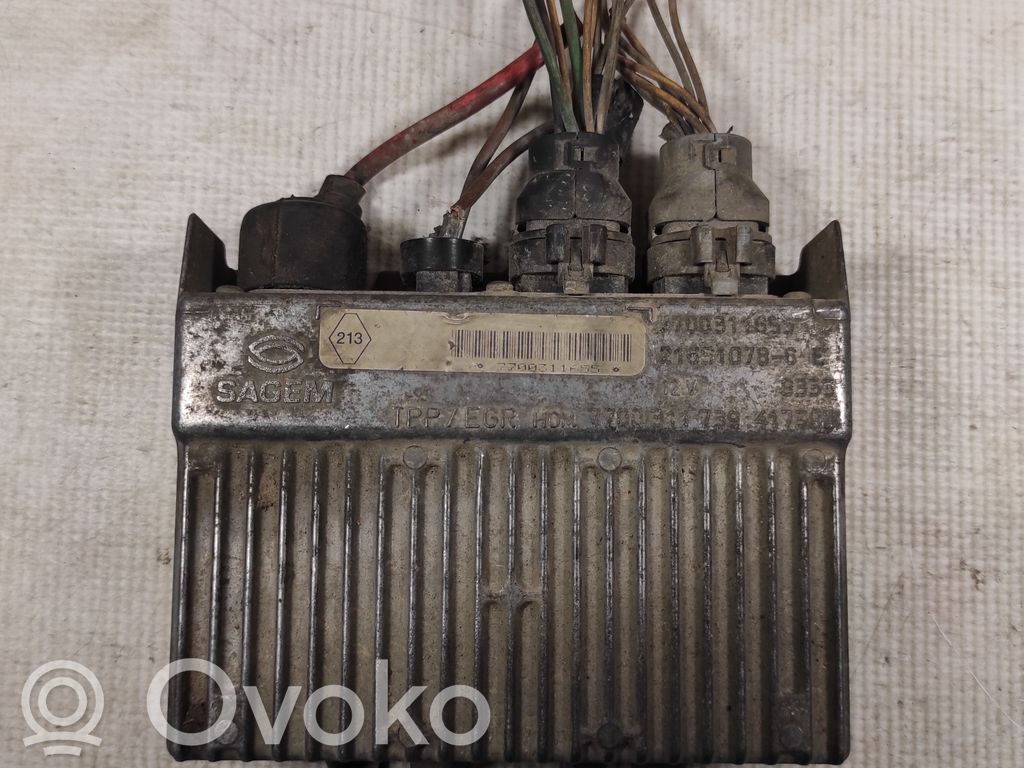 Engine control unit/module ECU   7700311655,216510786