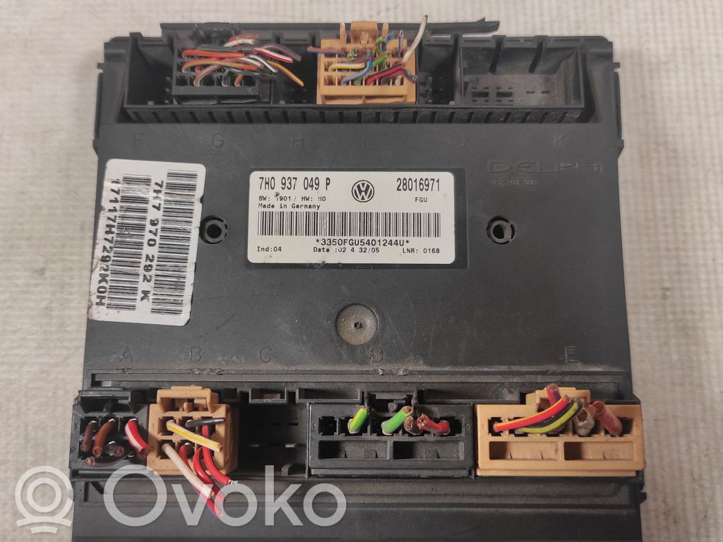 Volkswagen Transporter - Caravelle T5 Moduł / Sterownik komfortu 