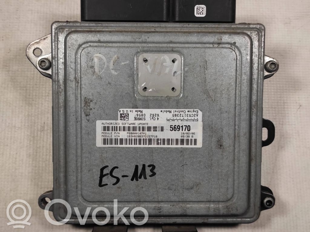 Dodge Caliber Unitate/modul de control motor 