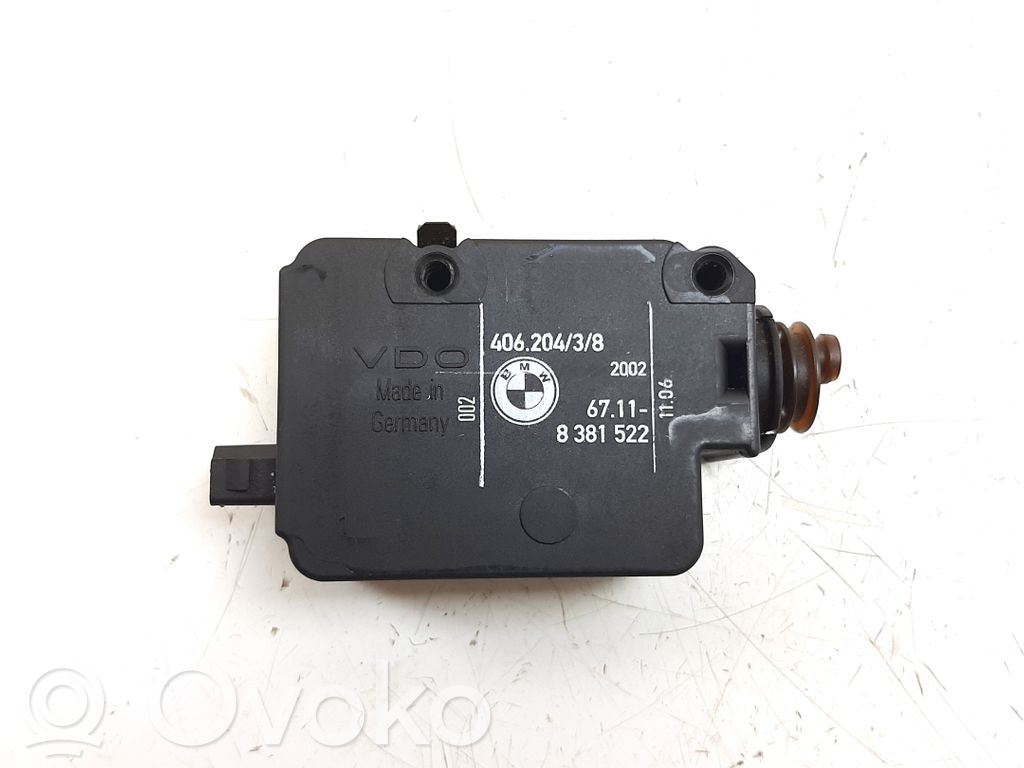 BMW 7 E65 E66 Fuel tank cap lock motor 