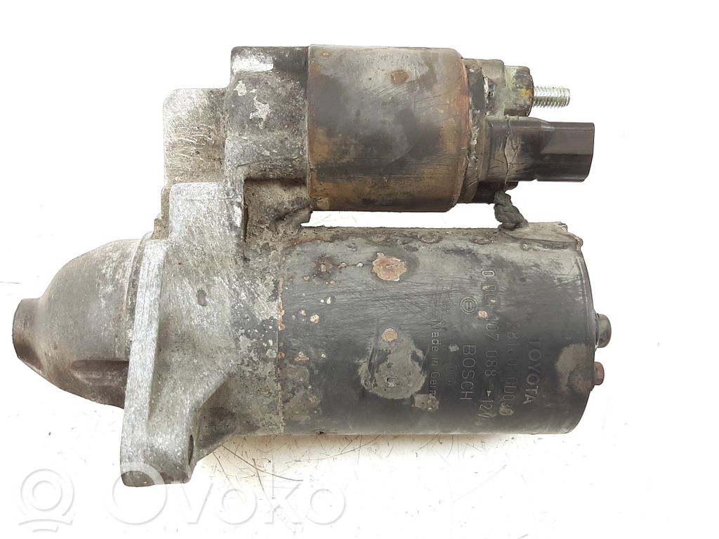 Toyota Corolla E120 E130 Starteris 