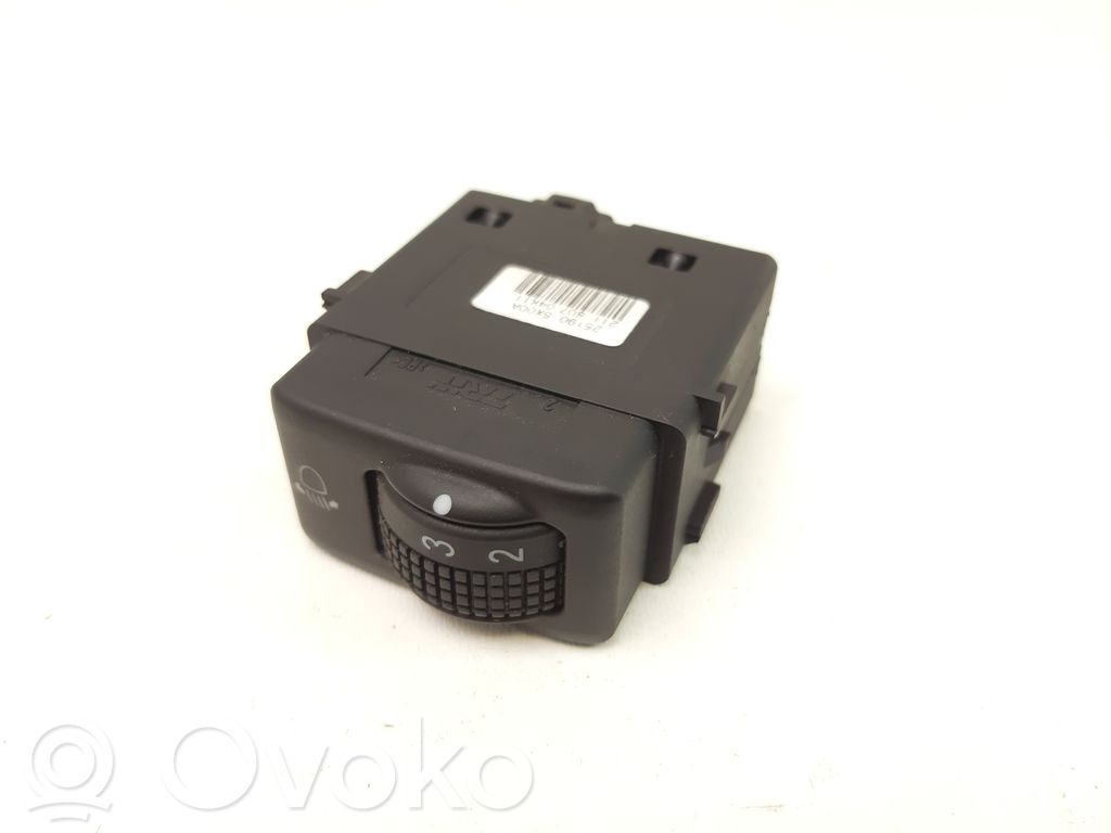Nissan Navara D40 Headlight level height control switch 