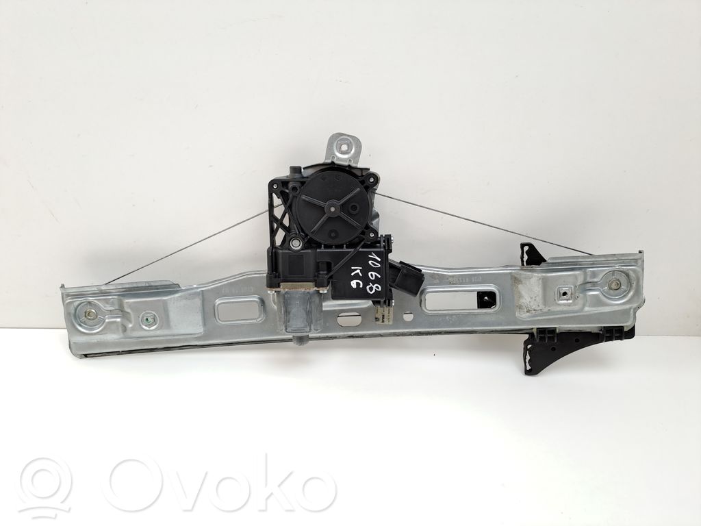Opel Zafira C Rear door window regulator with motor 