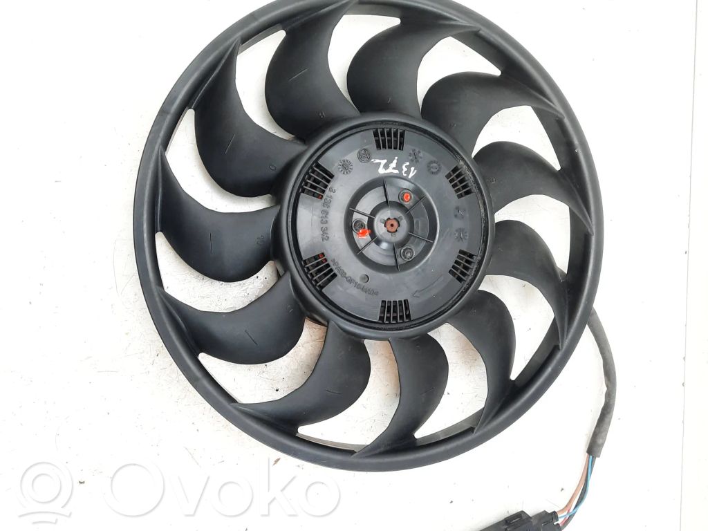 Porsche Taycan 9J1 Elektrinis radiatorių ventiliatorius 