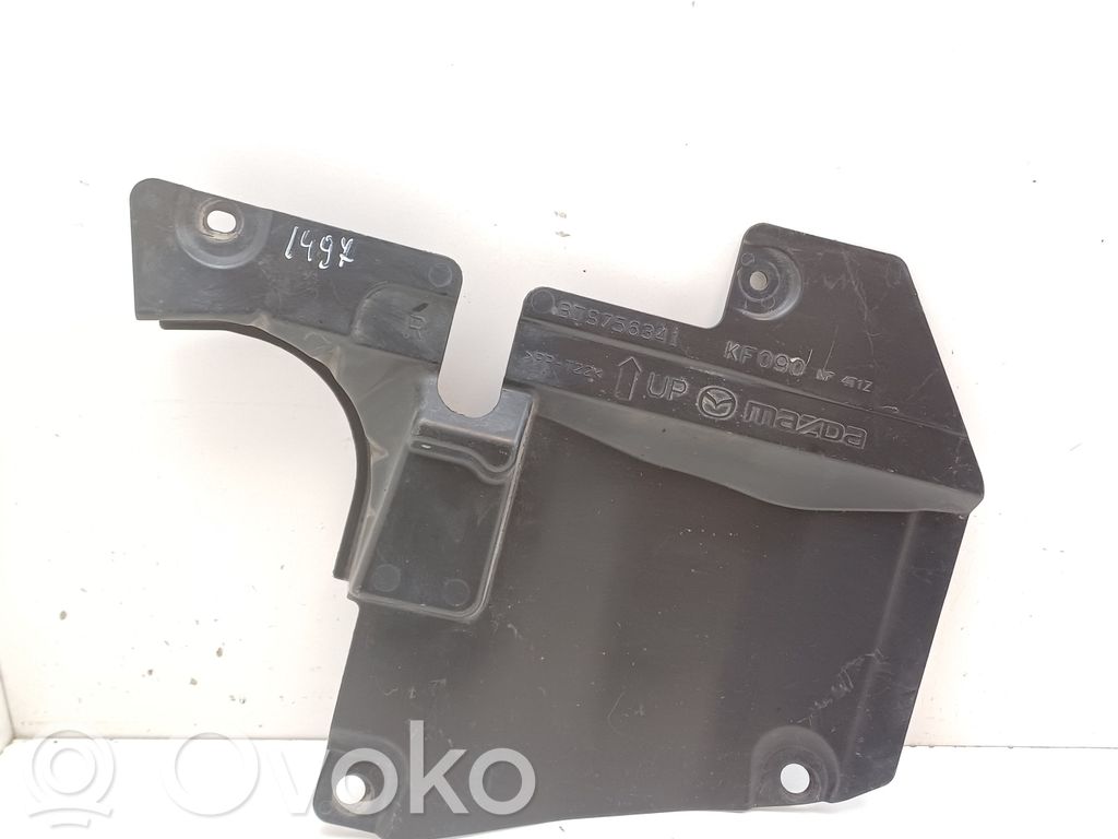 Mazda 3 II Front underbody cover/under tray 
