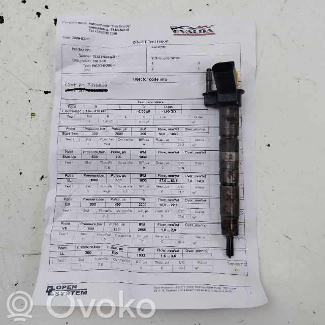 Fuel injector   780542801,0445116024