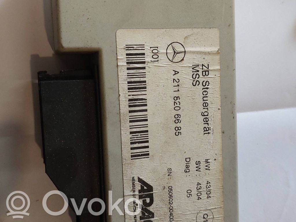Mercedes-Benz E W211 Other control units/modules 