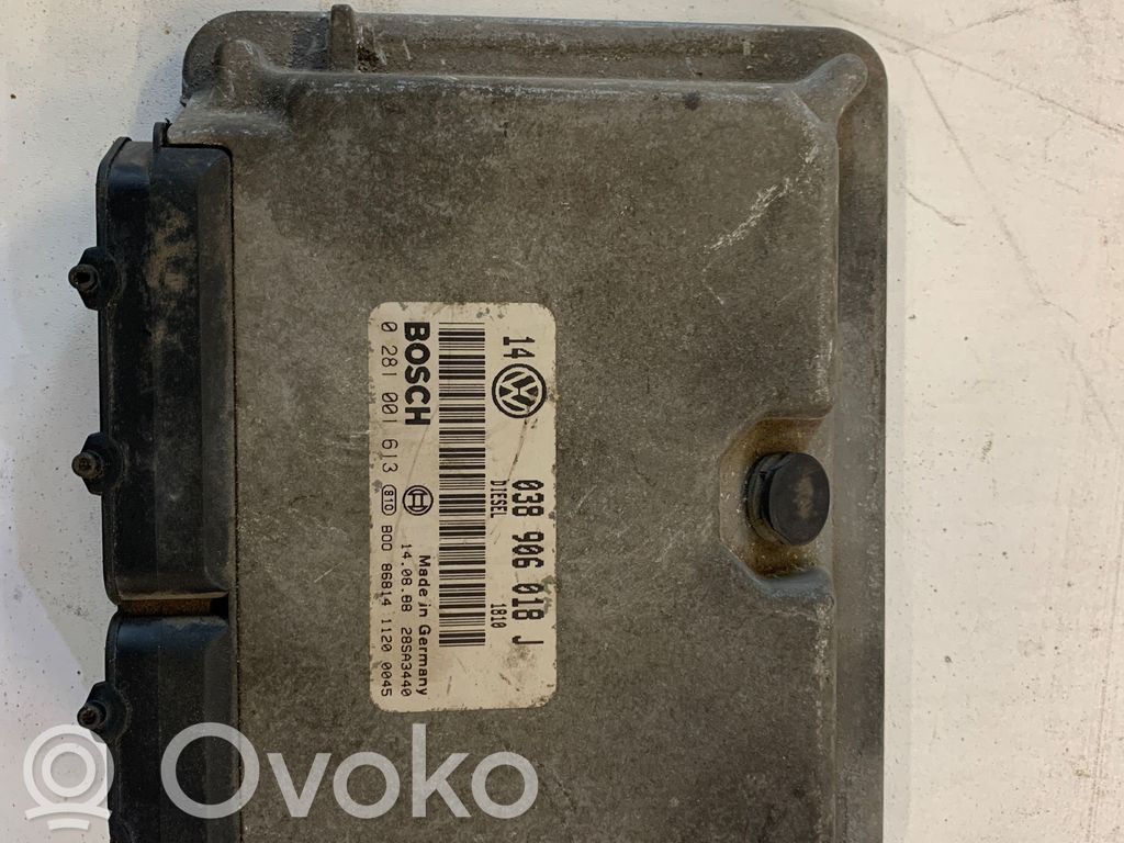 Engine control unit/module   0281001613,038906018J,28SA3440