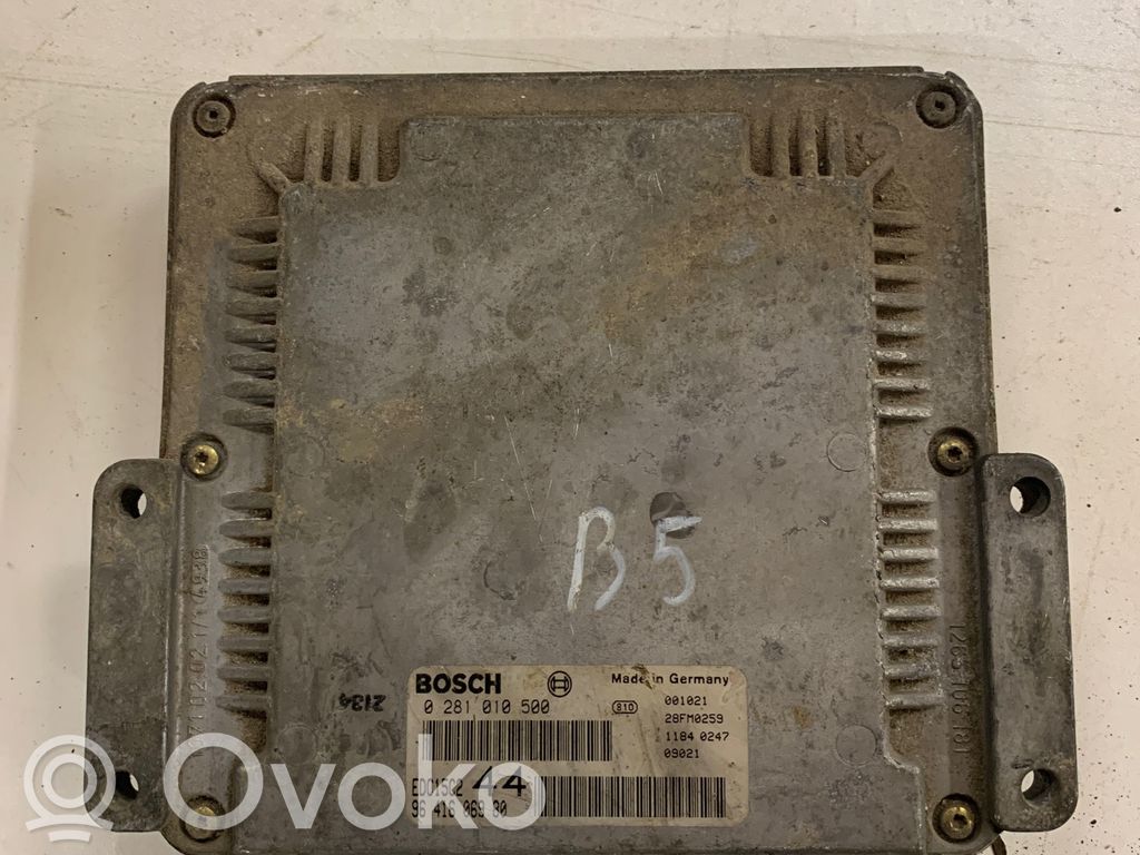 Peugeot 206 Engine control unit/module 