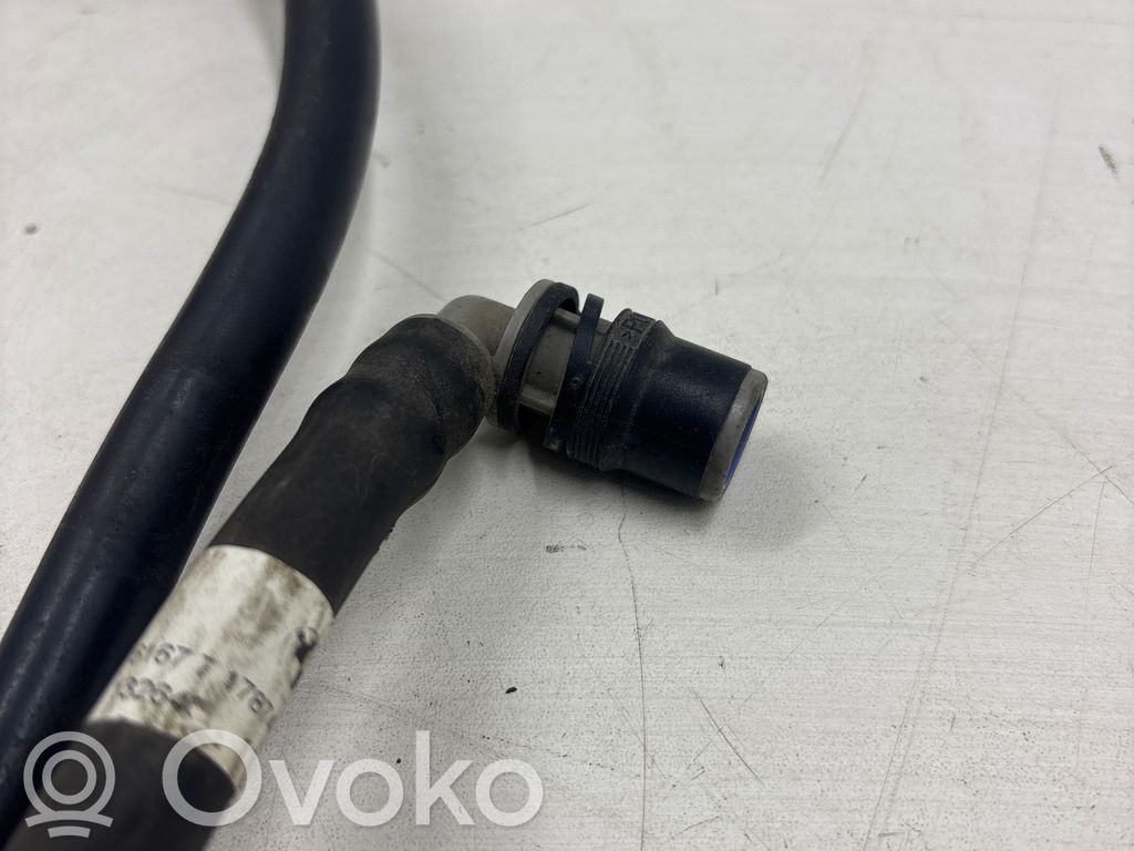 BMW 5 F10 F11 Wąż / Przewód spryskiwacza lampy przedniej 