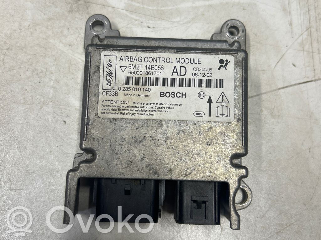 Airbag control unit/module   6M2T14B056,0285010140
