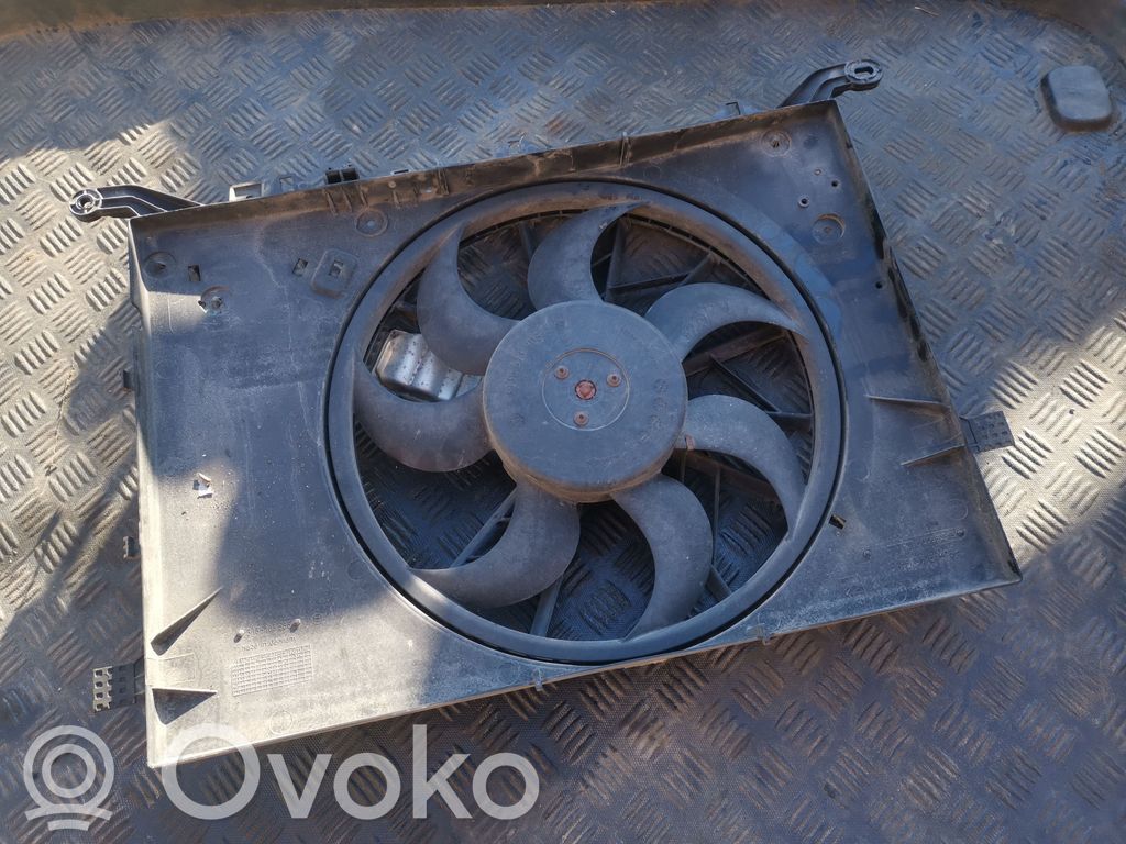 Volvo S80 Elektrinis radiatorių ventiliatorius 