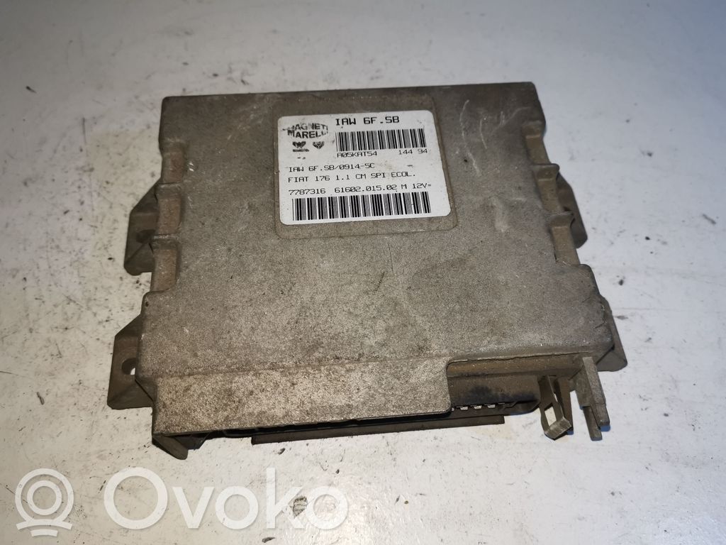Fiat Punto (176) Engine control unit/module 