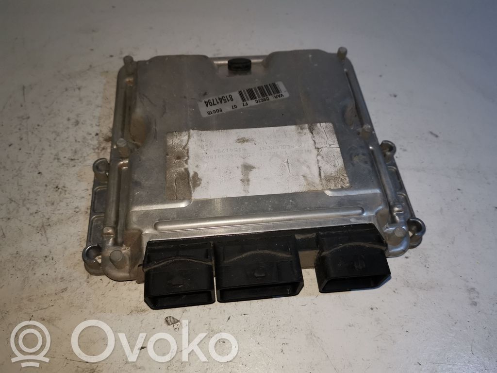 Engine control unit/module   9642301880,0281010627