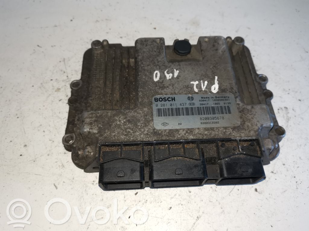 Renault Scenic II -  Grand scenic II Engine control unit/module 