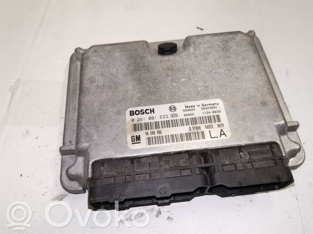Engine control unit/module   0281001633,90508986