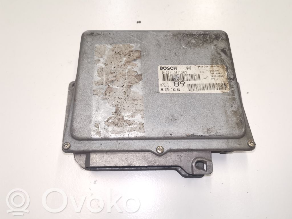 Engine control unit/module   0261204063,9624518380