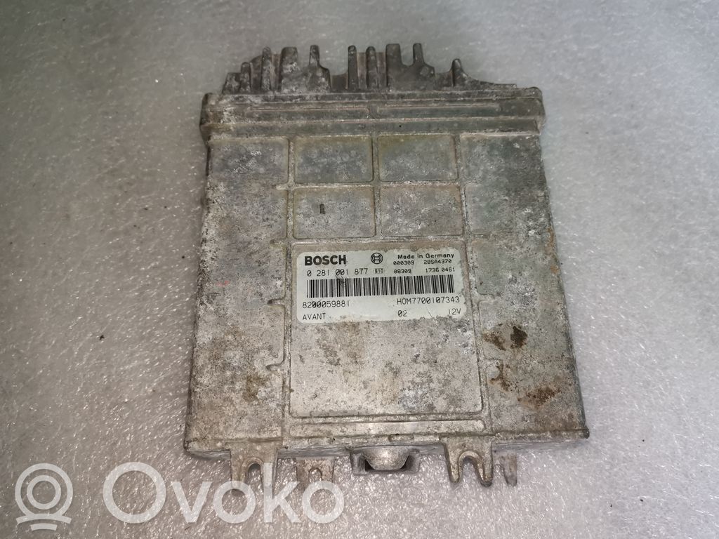 Renault Scenic I Engine control unit/module 