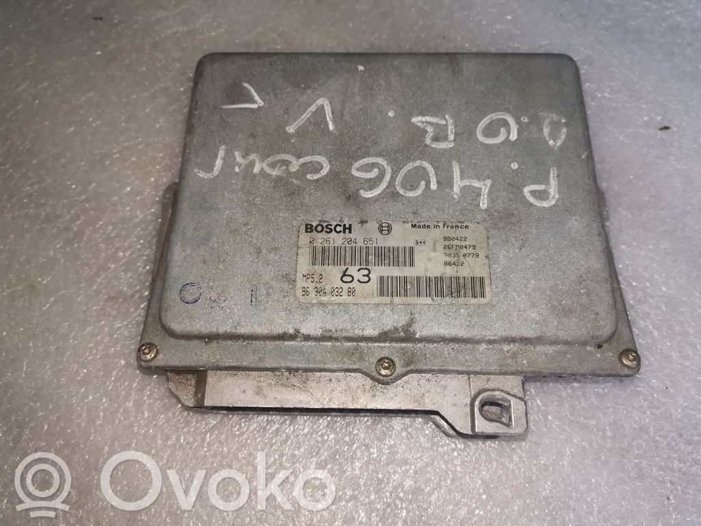 Peugeot 406 Engine control unit/module 
