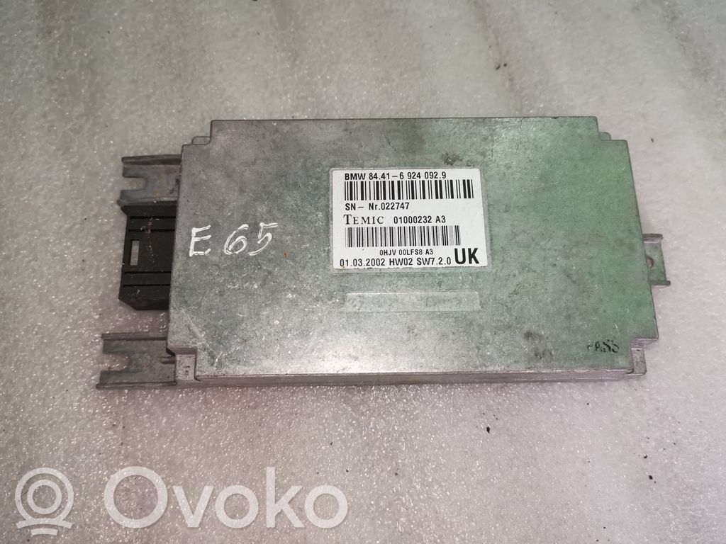 BMW 7 E65 E66 Kiti valdymo blokai/ moduliai 