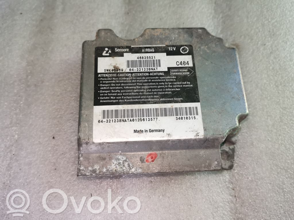 Fiat Stilo Airbag control unit/module 