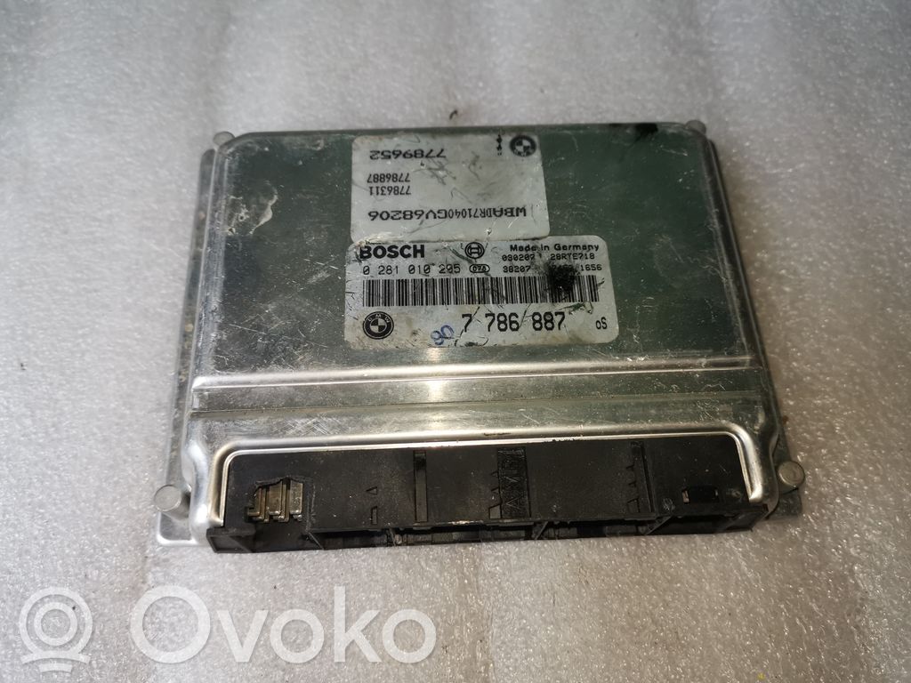 Engine control unit/module   7786887,0281010205