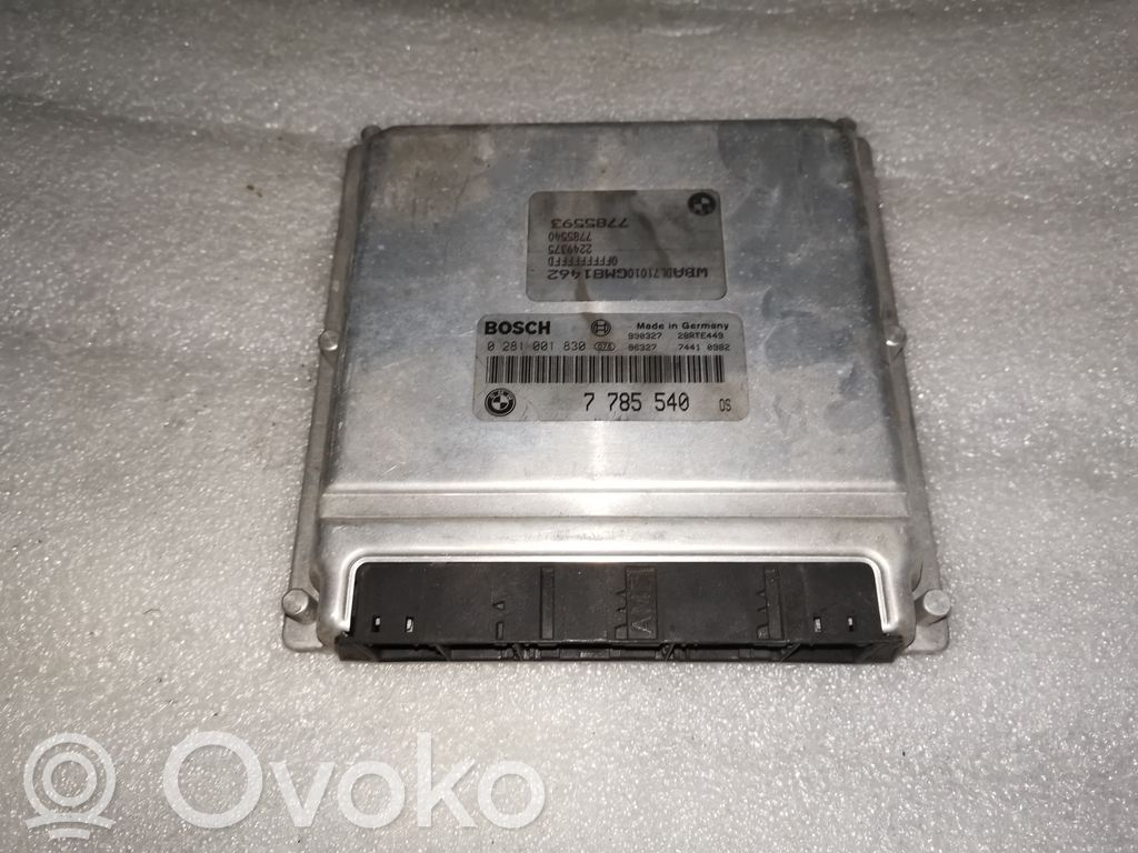 BMW 5 E39 Engine control unit/module 