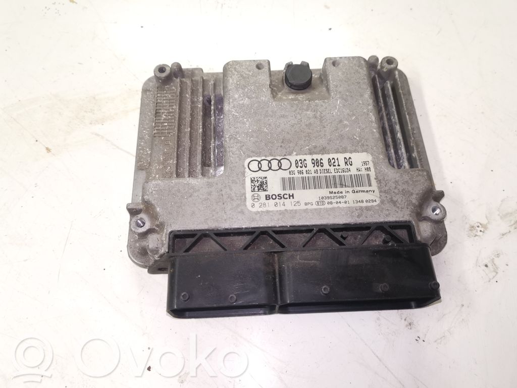 Volkswagen Golf V Engine control unit/module 