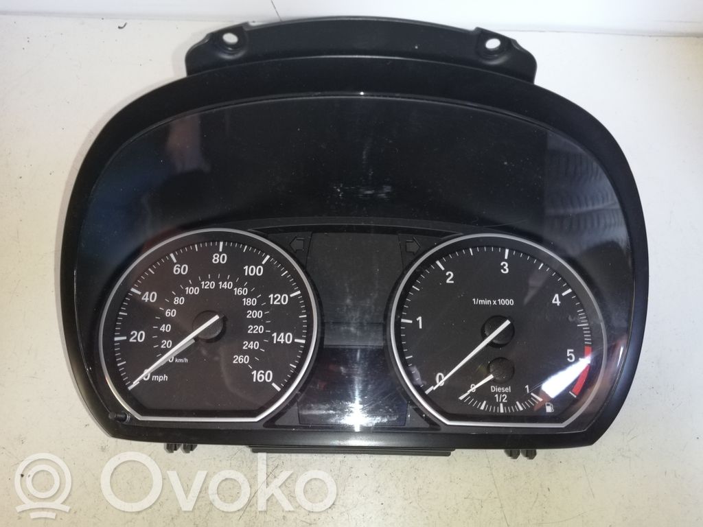 BMW 1 E81 E87 Speedometer (instrument cluster) 