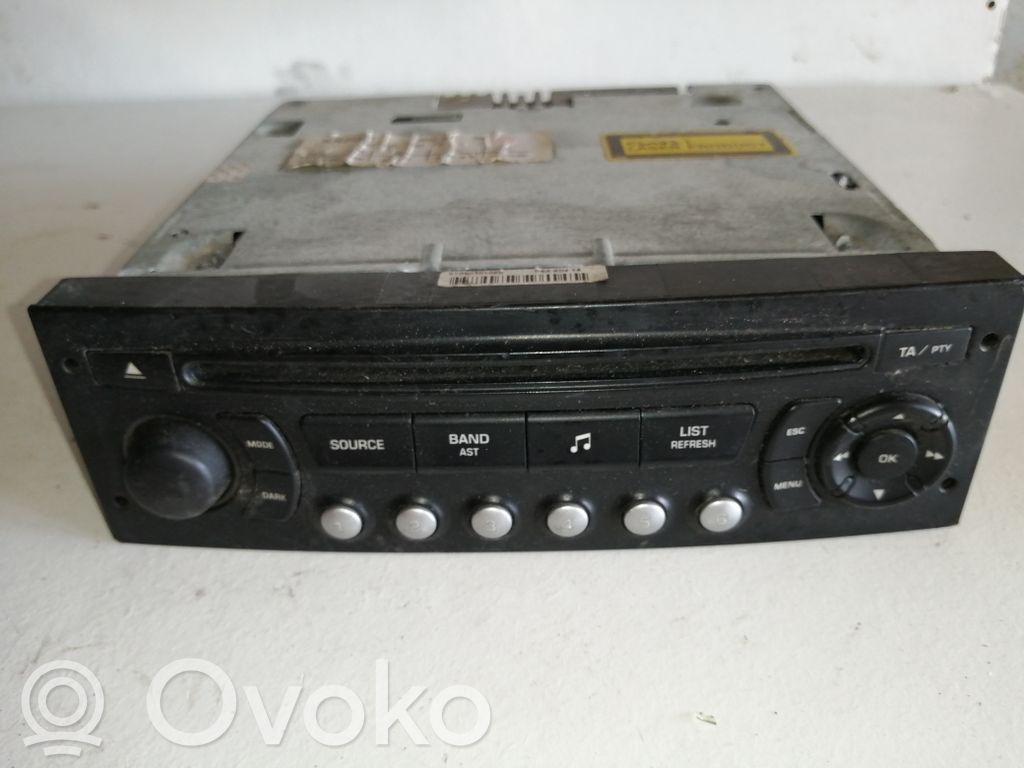 Peugeot 307 Panel / Radioodtwarzacz CD/DVD/GPS 