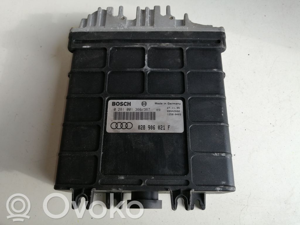 Engine control unit/module   028906021F,0281001366,0281001367