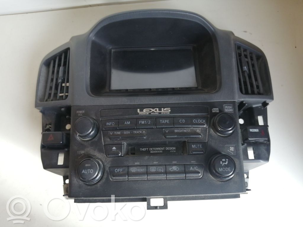 Lexus RX 300 Radio/CD/DVD/GPS head unit 