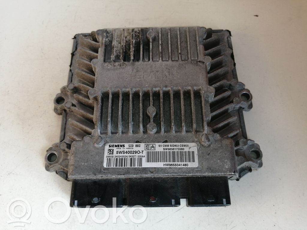 Peugeot 307 Engine control unit/module 