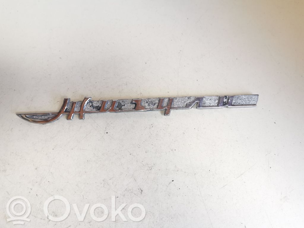 VAZ 2102 Gamintojo ženkliukas/ modelio raidės 