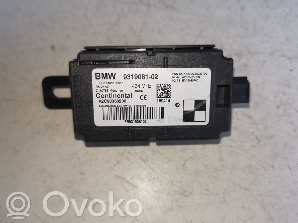BMW 3 F30 F35 F31 Autres unités de commande / modules 