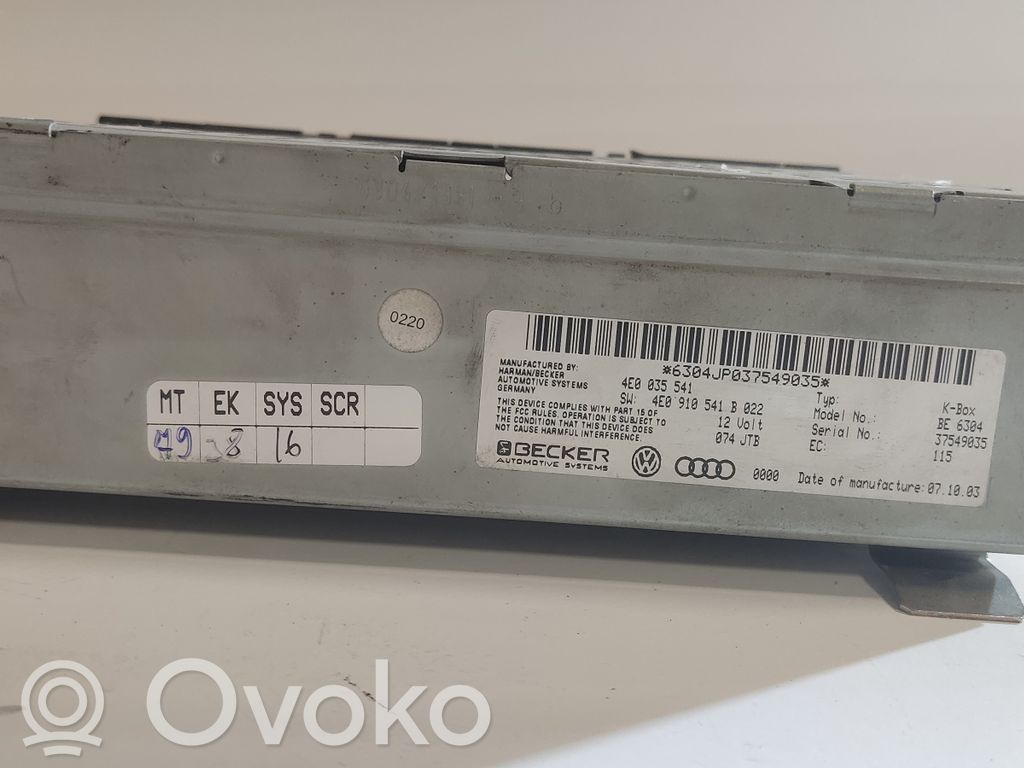 Skaņas pastiprinātājs   4E0035541