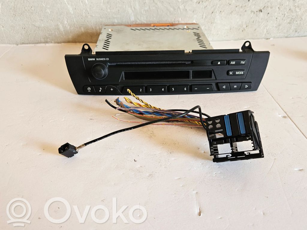 BMW X3 E83 Wiązka przewodów systemu dźwiękowego 