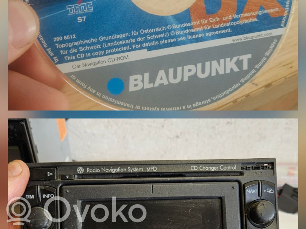 Volkswagen PASSAT B5.5 Navigation maps CD/DVD 