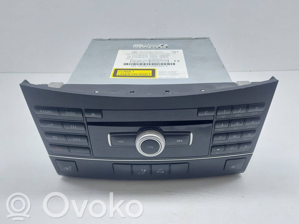 Mercedes-Benz E W212 Unitate principală radio/CD/DVD/GPS 