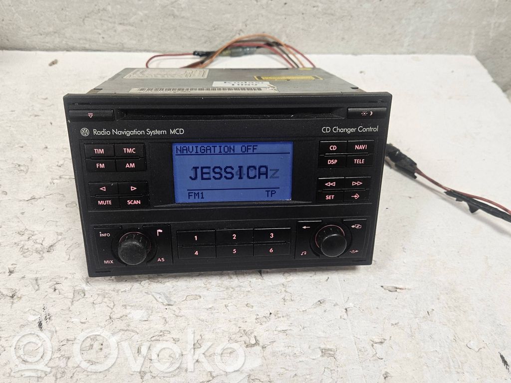 Volkswagen Transporter - Caravelle T4 Panel / Radioodtwarzacz CD/DVD/GPS 