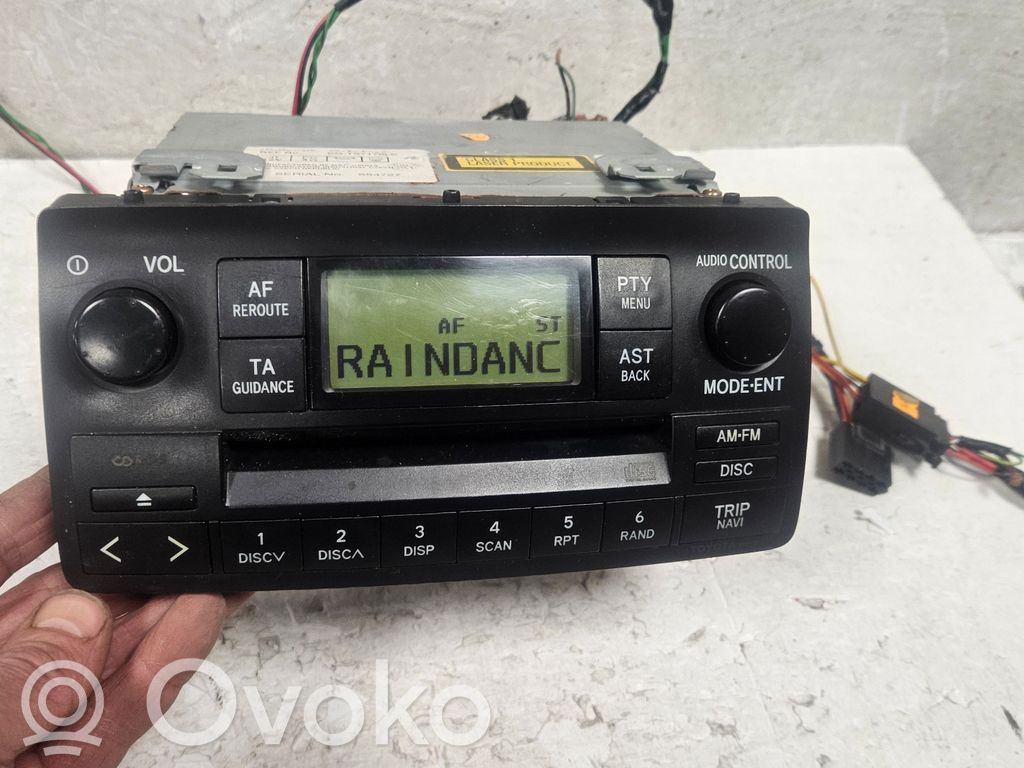 Toyota Corolla E120 E130 Unitate principală radio/CD/DVD/GPS 
