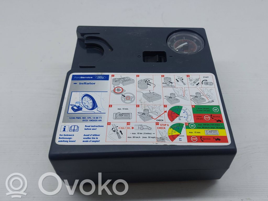 Ford Fiesta Luftkompressor reifenkompressor 