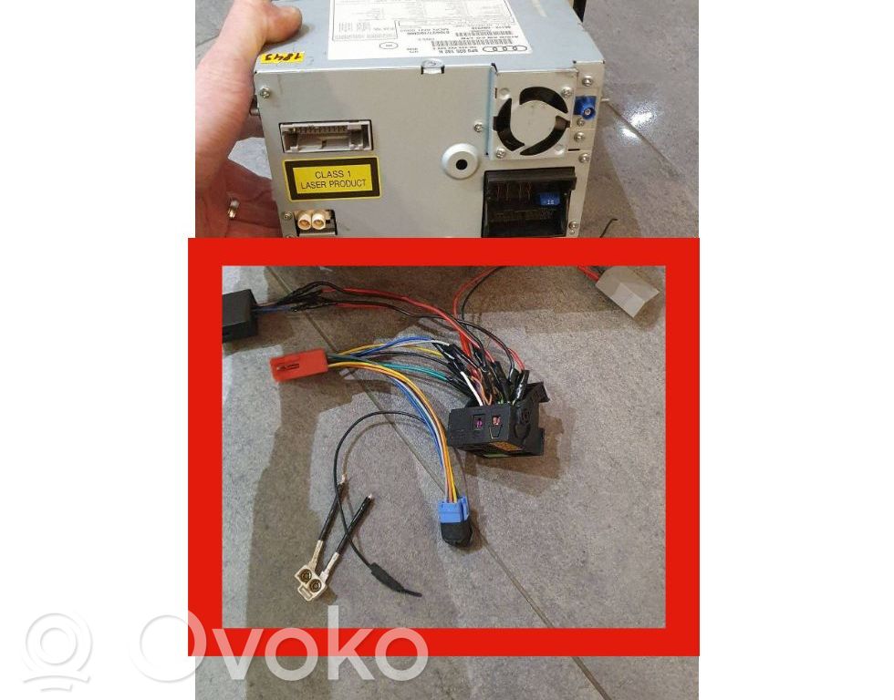 Wiązka przewodów systemu dźwiękowego   3B7035444,RNSE,8H0035192F,8P0035192H