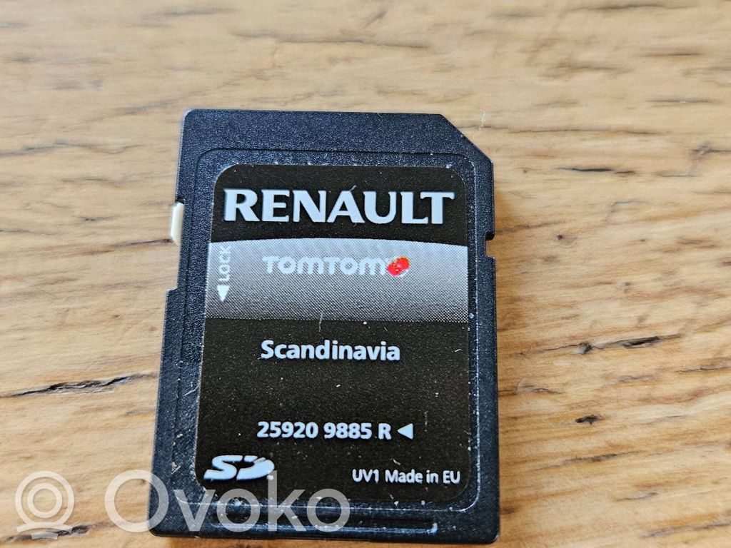 Renault Zoe Navigation maps CD/DVD 